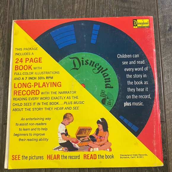 Mother Goose Rhymes Book & Record set - Picture 3 of 3